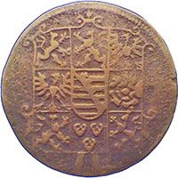 Rechenpfennig von 1605, VVorderseite